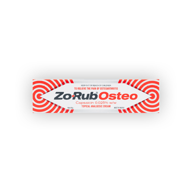 Zo-Rub OA Topical Analgesic Cream 0.025% - 45g^