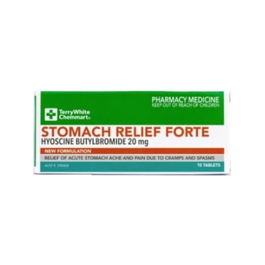 TerryWhite Chemmart Stomach Relief Forte - 10 tablets