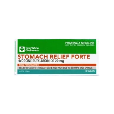 TerryWhite Chemmart Stomach Relief Forte 10 tablets