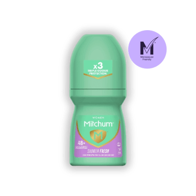 Mitchum Anti Perspirant Roll On Deodorant Shower Fresh 50ml