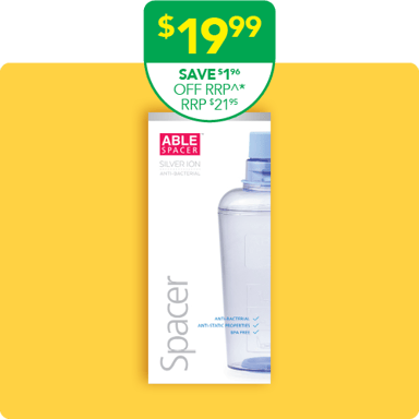 Able Spacer Anti-Bacterial 1 each