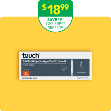 Touchbio Rapid Antigen Test X5 - 1 each