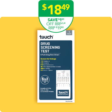 TouchBio 6 Multi-Drug Test (Urine) 1 pack