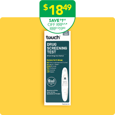 TouchBio 6 Multi-Drug Test (Saliva) Pen 1 pack