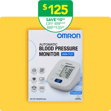 Omron Standard Blood Pressure Monitor HEM7121 - 1 each