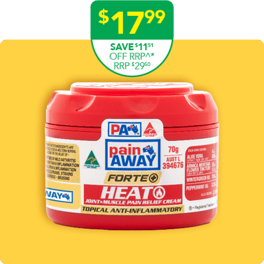 Pain Away Forte + Original Pain Relief Cream 70g