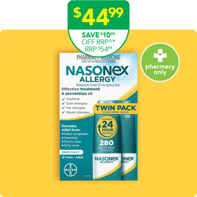Nasonex Allergy Spray 140 Doses 2 pack
