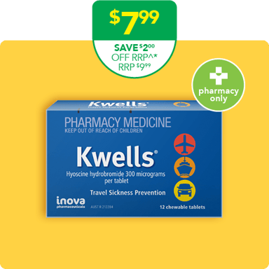Kwells Adult 12 chewable tablets