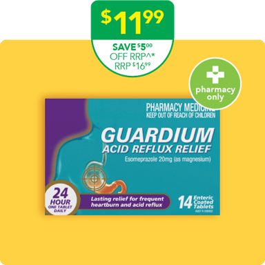 Guardium Acid Reflux Relief 14 tablets