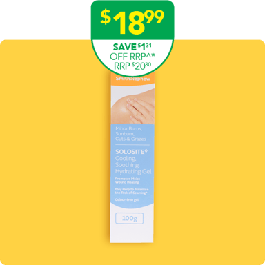 Solosite Soothing Hydrating Healing Gel 100g