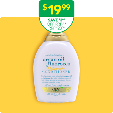 OGX Argan Oil Of Morocco Lightweight Conditioner 385ml