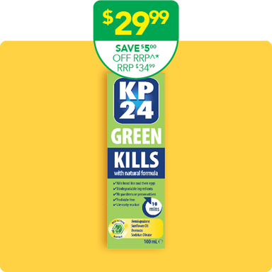 KP24 Rapid Head Lice Family Pack with Comb 1 pack