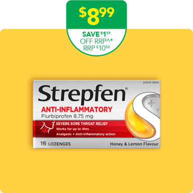 Strepfen Intensive Honey & Lemon 16 lozenges