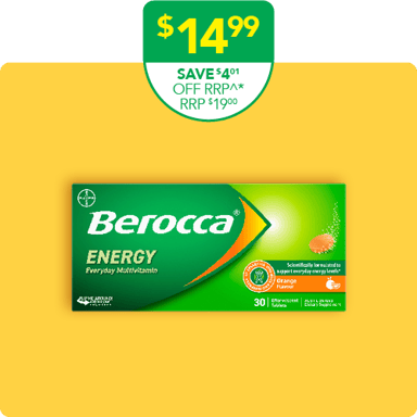 Berocca Energy Orange 30 tablets