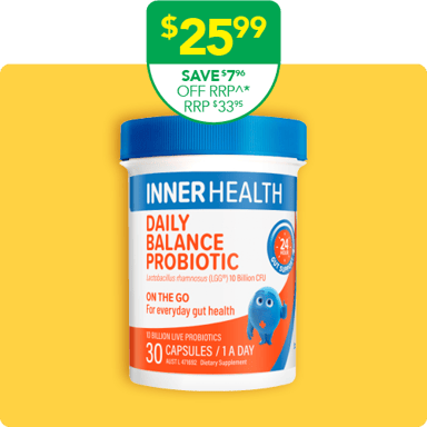 Inner Health Daily Balance Probiotic 30 capsules