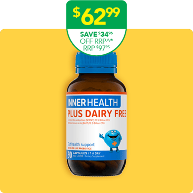 Inner Health Plus Dairy Free 90 capsules