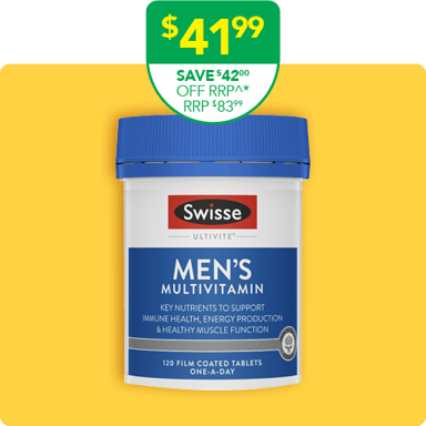 Swisse Ultivite Men's Multivitamin 120 tablets