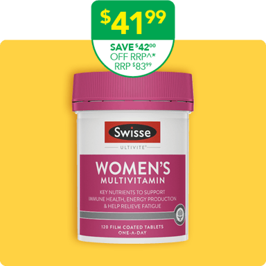 Swisse Ultivite Women's Multivitamin 120 tablets