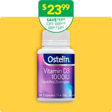 Ostelin Vitamin D3 1000IU - 130 capsules