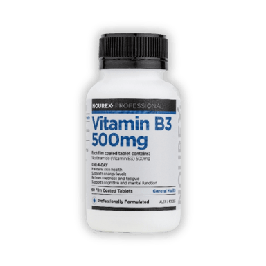 Nourex Professional Vitamin B3 500mg - 60 tablets