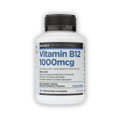 Nourex Professional Vitamin B12 1000mcg - 120 tablets