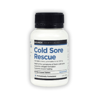Nourex Professional Cold Sore Rescue 30 tablets