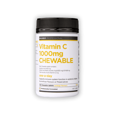 Nourex Professional Vitamin C 1000mg - 120 chewable tablets