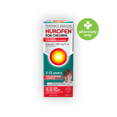 Nurofen For Children 5-12 Years Strawberry 200ml^