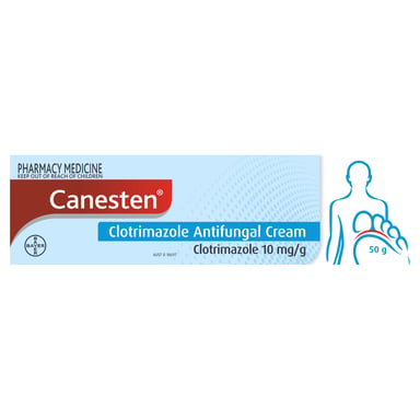 Canesten Clotrimazole Anti-fungal Cream 1% - 50g
