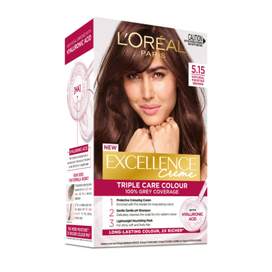 L'Oreal Paris Excellence Creme 5.15 Natural Frosted Brown 1 each
