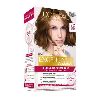 L'Oreal Paris Excellence Creme 5.3 Golden Brown 1 each