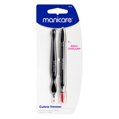 Manicare Cuticle Trimmer With Bonus Pusher - 1 each
