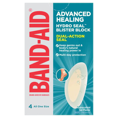 Band-Aid Advanced Healing Blister Block Regular 4 pack