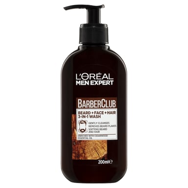 L'Oreal Paris Men Expert Barber Club Beard Face & Hair Wash 200ml