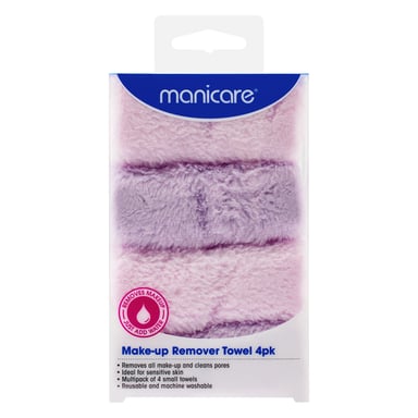 Manicare Make-Up Remover Towel 4 pack