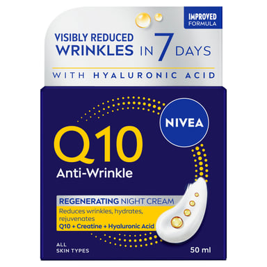 Nivea Q10 Anti-Wrinkle Replenishing Night Cream 50ml