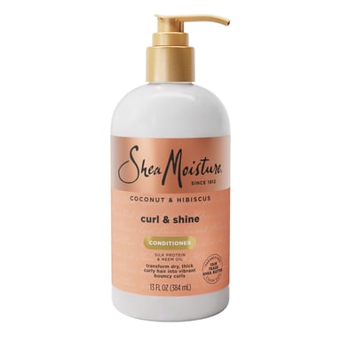 SheaMoisture Coconut & Hibiscus Curl & Shine Conditioner 384ml