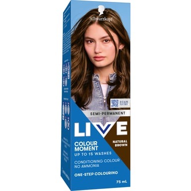 Schwarzkopf Live Colour Natural Brown 75ml