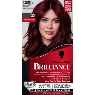 Schwarzkopf Brilliance 23 Burgundy Chic 1 pack