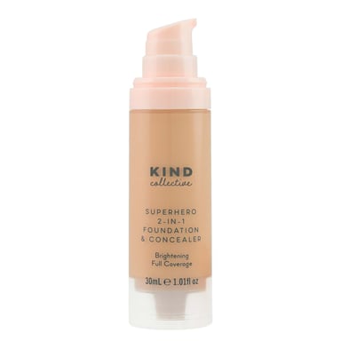 The Kind Collective Superhero 2-In-1 Foundation & Concealer Light Medium 30ml