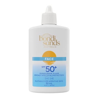 Bondi Sands SPF 50+ Fragrance Free Face Fluid 50ml