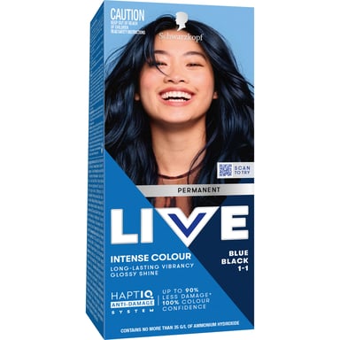 Schwarzkopf Live Colour Perm 1.1 Blue Black 200g