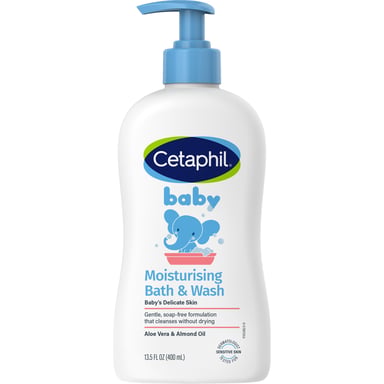 Cetaphil Baby Moisturising Bath & Wash 400ml