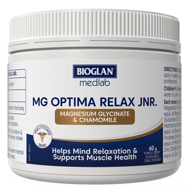 Bioglan Medlab Mg Optima Relax Junior 60g