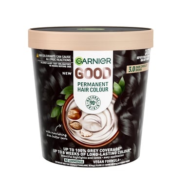Garnier Good Haircolour 3.0 Dark Chocolate Brown  1 each
