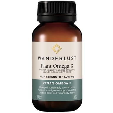 Wanderlust Plant Omega-3 - 60 capsules