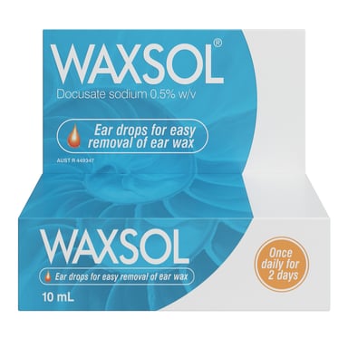 Waxsol Ear Drops 0.5% - 10ml