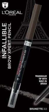 L'Oreal Paris Infallable Brow Xpert 3.0 Brunette C 1 each