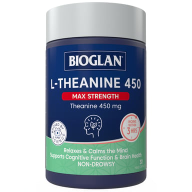 Bioglan L-Theanine Max 30 capsules