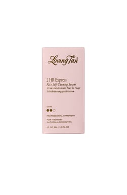 Loving Tan 2 HR Express Face Tanning Serum Dark 30ml